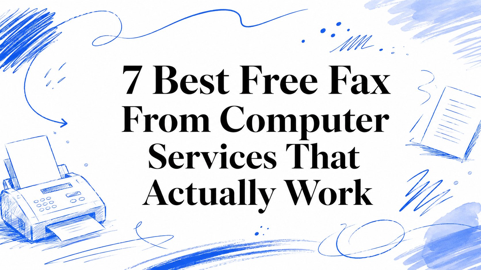 7 Best Free Fax From Computer Services