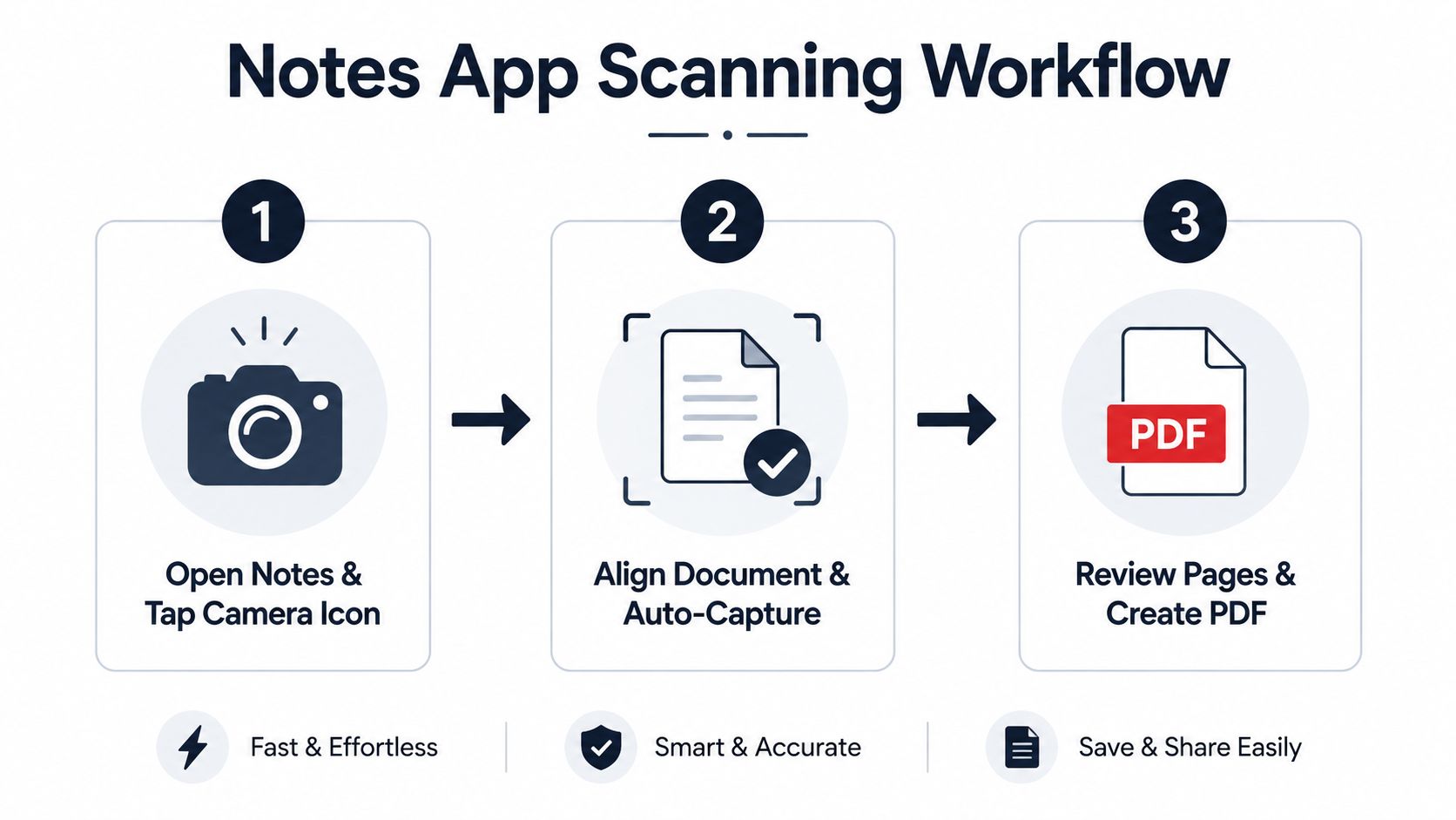 create pdf on iphone scanning workflow