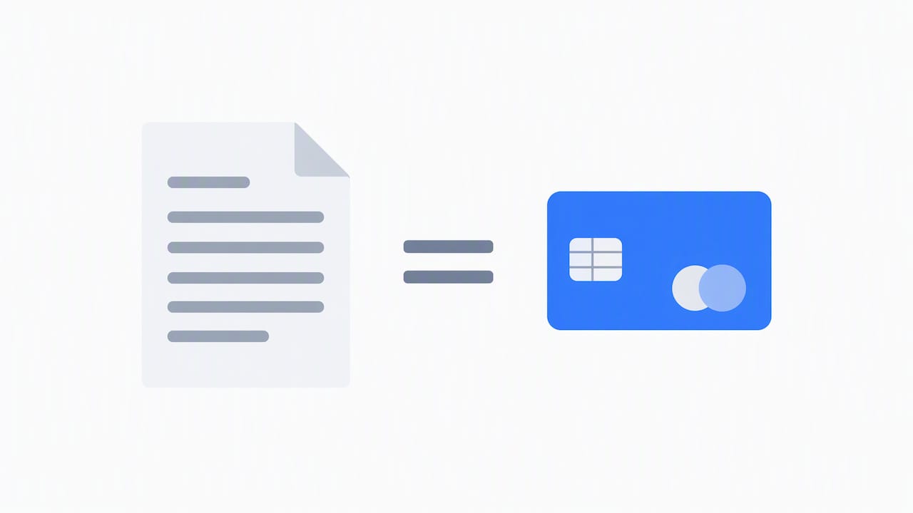 One page paired with one charge