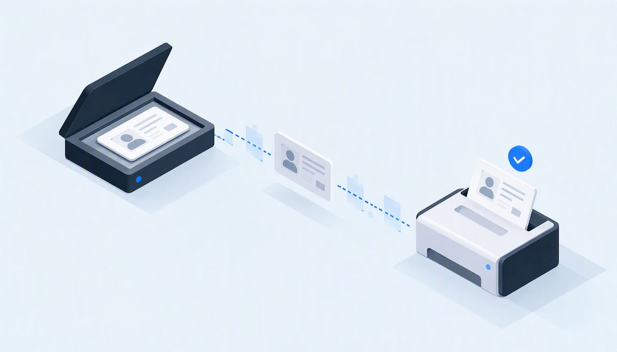 Fax an ID Card: Safety and Delivery Proof