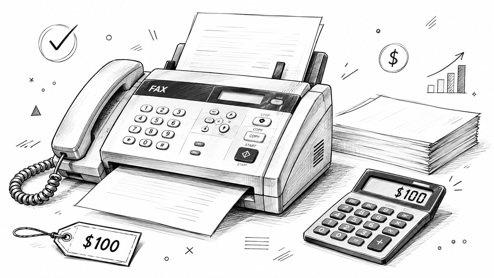 fax machine cost fax machine