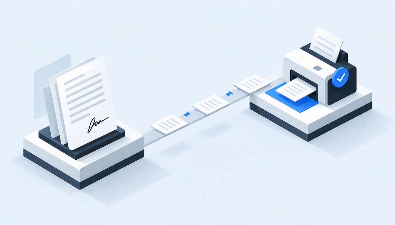 How to Fax a Signed Contract and Prove It