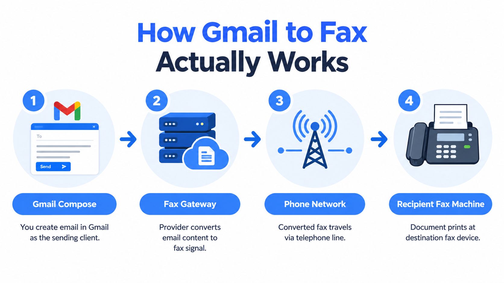 how to fax via gmail fax process