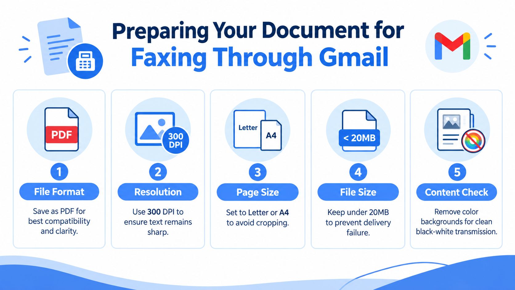 how to fax via gmail fax formatting guide
