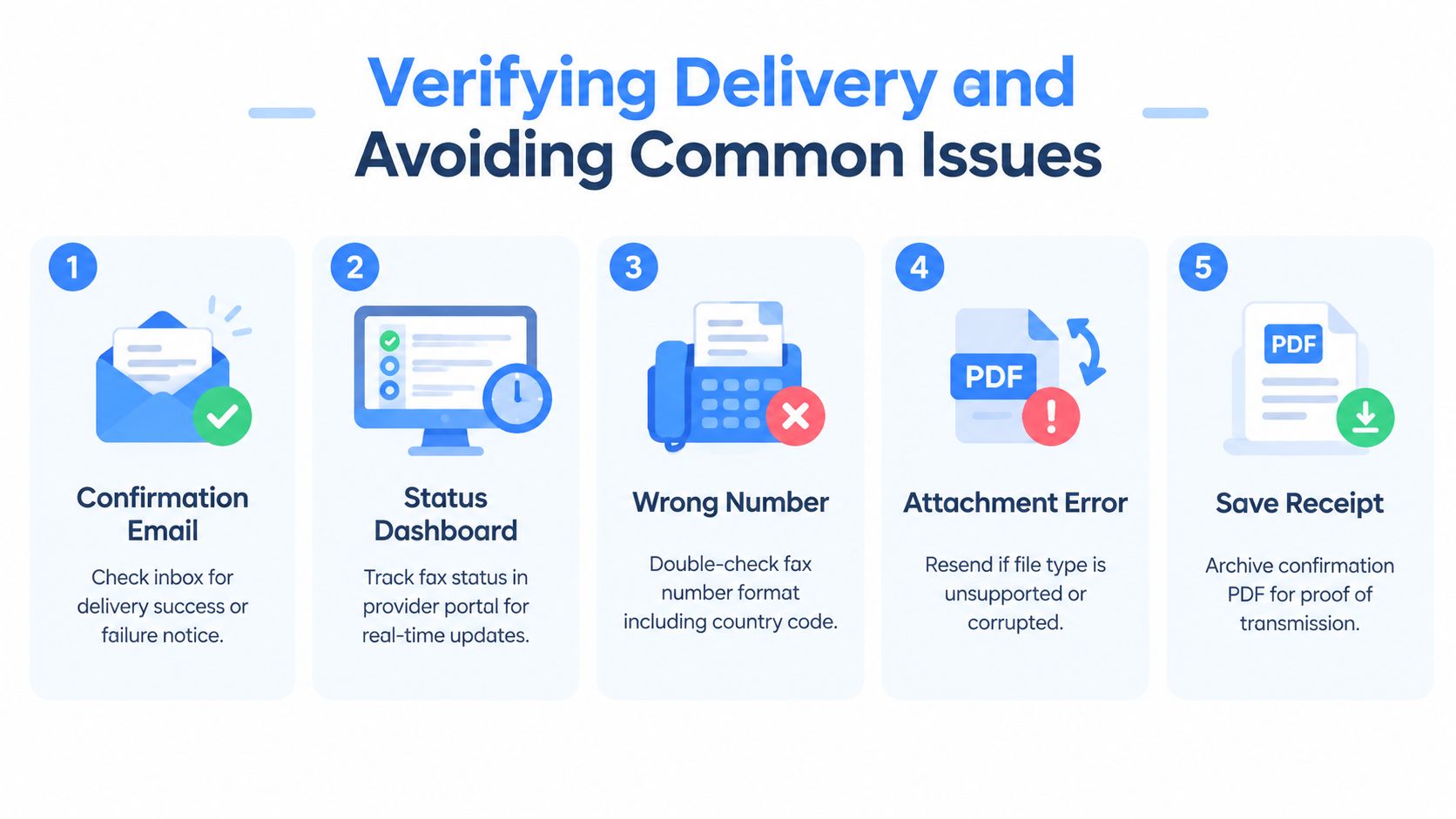 how to fax via gmail delivery verification