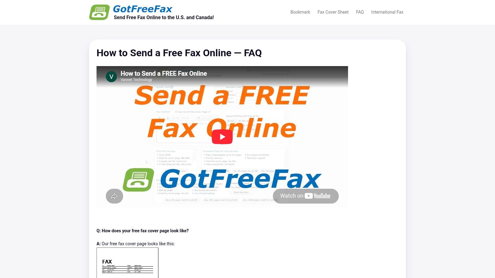free online fax no credit card fax tutorial