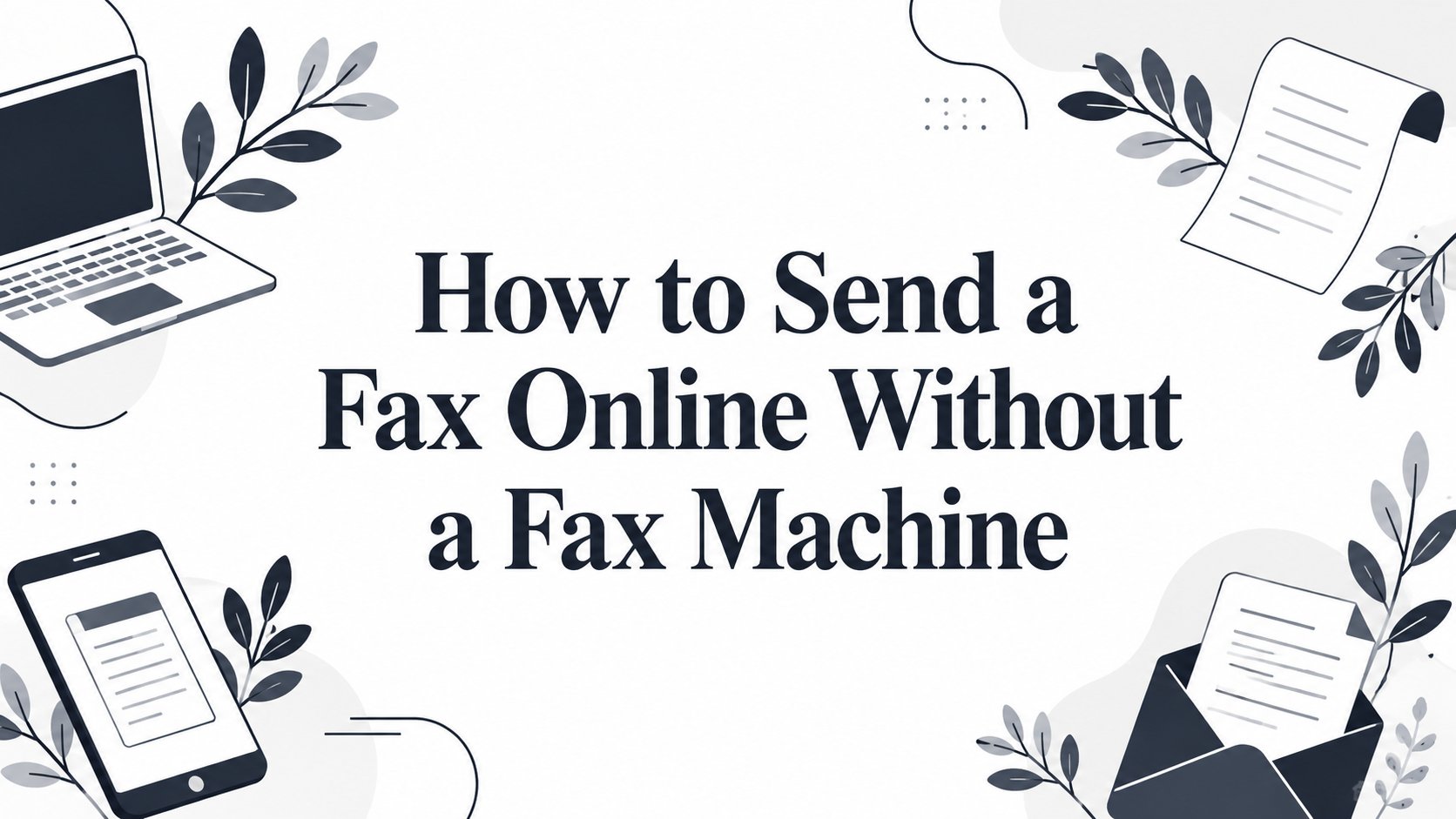 How to send a fax online without a fax machine