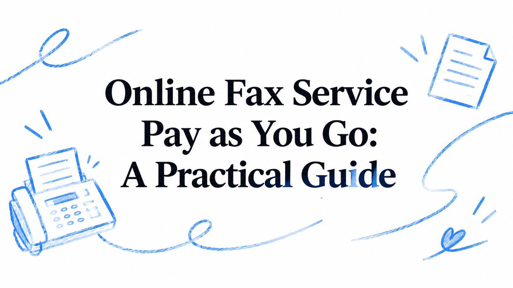 Pay As You Go Online Fax: Practical Guide